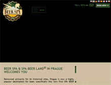 Tablet Screenshot of beerspa.com